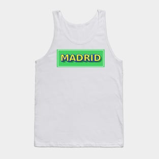 Madrid 3D Tank Top